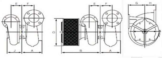 Abb Compressor Wheel kompresor sentrifugal Turbocharger Compressor Wheel ABB Martine ...